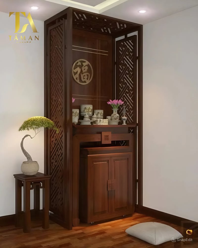 Báo Giá Bàn Thờ Chung Cư Ở Cầu Giấy 2024 Bàn thờ chung cư hiện đại và sang trọng tại Cầu Giấy
