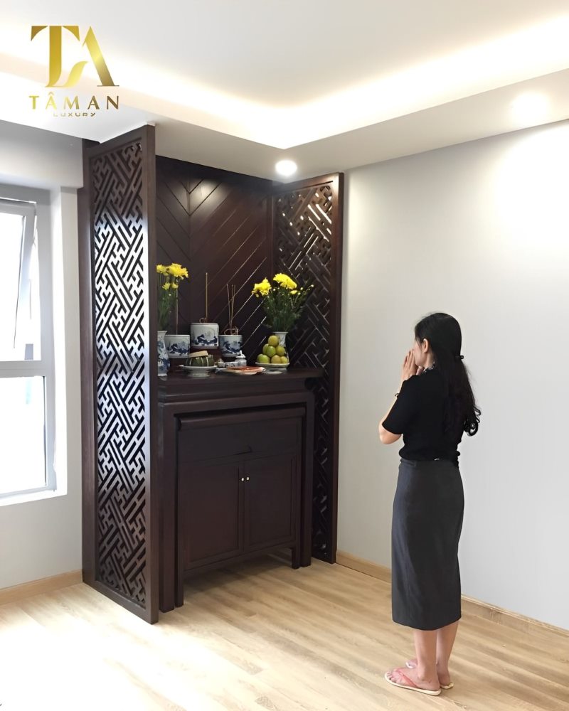 Mua Bàn Thờ Chung Cư Quận Long Biên Giá Rẻ Chất Lượng Bàn thờ chung cư quận Long Biên hiện đại, sang trọng
