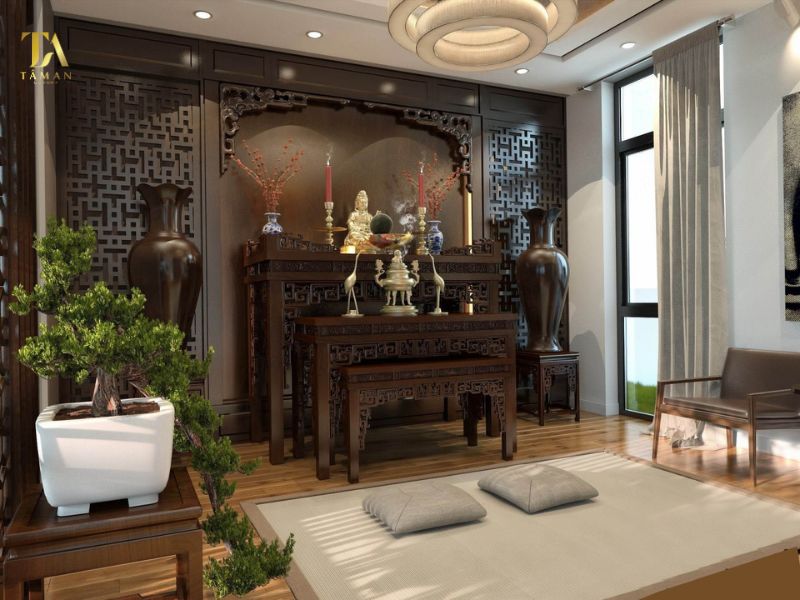Bàn thờ gia tiên 3 cấp như thế nào?