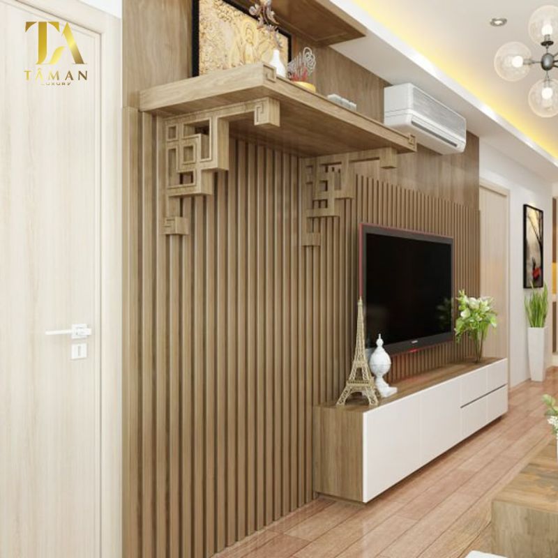Bàn thờ treo tường thiết kế nhỏ gọn