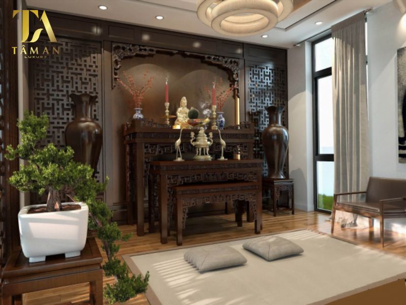Cách Bài Trí Bàn Thờ Gia Tiên Hợp Phong Thủy Chọn hướng bàn thờ gia tiên là một việc quan trọng trong cách bài trí bàn thờ gia tiên