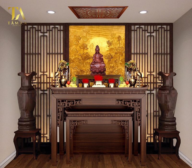 Chọn vị trí để đặt bàn thờ gia tiên trong nhà chuẩn phong thủy 