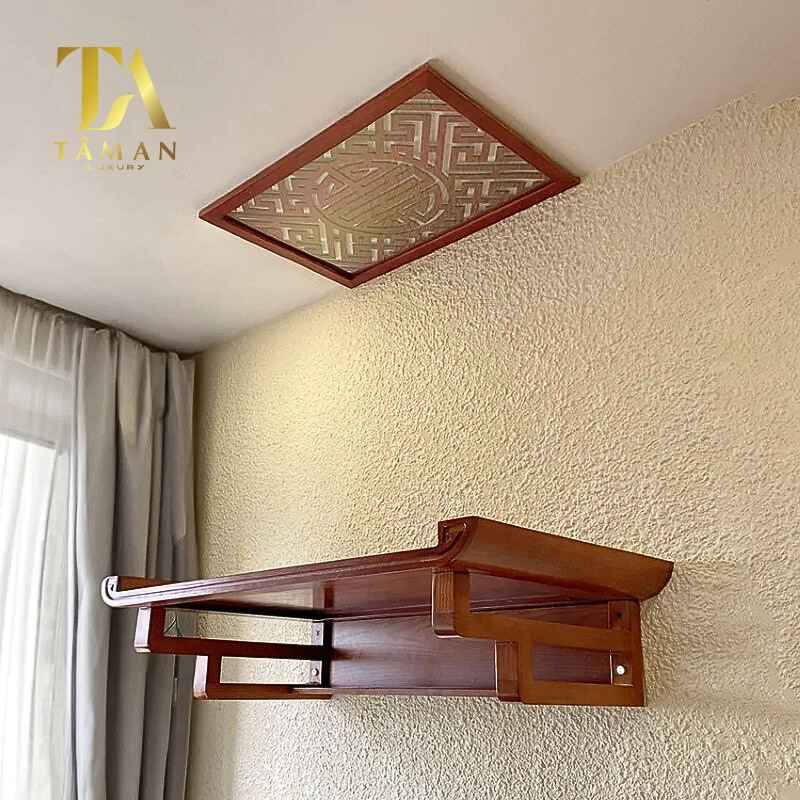 Đơn Vị Thiết Kế Bàn Thờ Chung Cư Đẹp Ở Ba Đình Kiểu mẫu bàn thờ treo tường chung cư nhỏ gọn