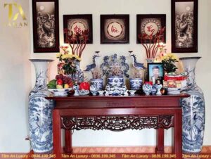 Lưu ý khi đặt di ảnh thờ trên bàn thờ gia tiên