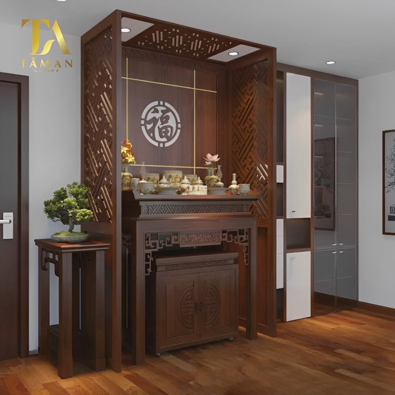 Hướng Dẫn Mua Bàn Thờ Chung Cư Nhỏ Ở Hoàn Kiếm Mẫu bàn thờ chung cư nhỏ dành cho những căn hộ có diện tích rộng