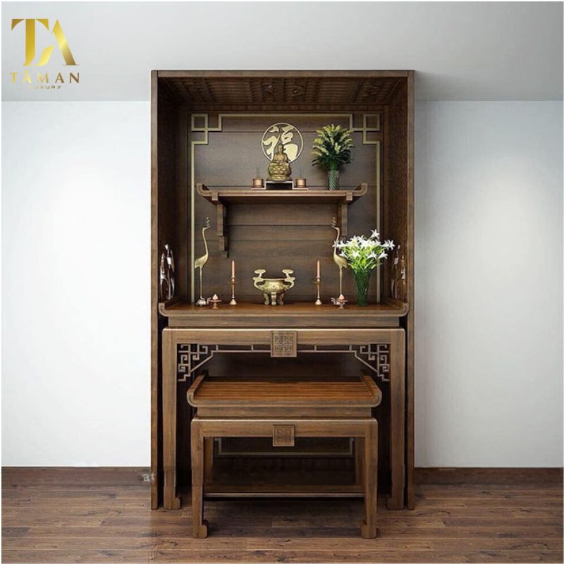 Thiết kế bàn thờ gia tiên giá rẻ quận Nam Từ Liêm