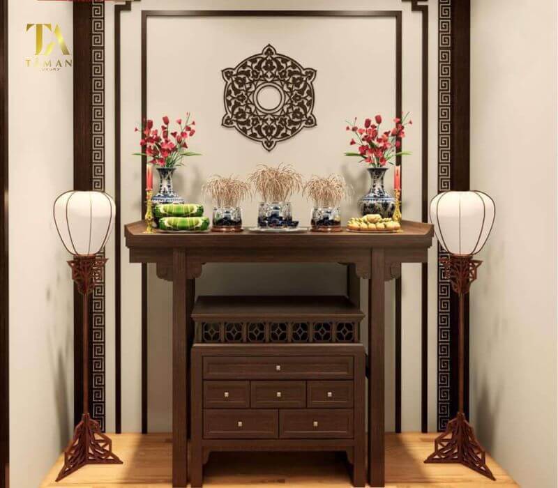 Cách Trang Trí Bàn Thờ Gia Tiên Đón Vượng Khí Tài Lộc Nên bày trí bàn thờ gia tiên như thế nào?