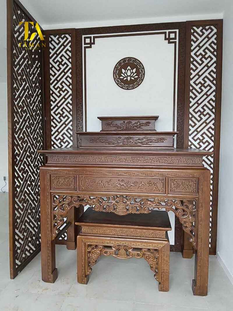 Tâm An Luxury - Địa chỉ chuyên cung cấp và sản xuất bàn thờ 3 cấp đẹp, chuẩn phong thủy