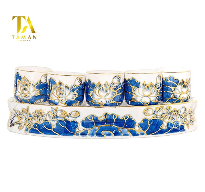 Bật Mí 5 Chén Trên Bàn Thờ Gia Tiên Đựng Gì? Tâm An Luxury - Địa chỉ mua bán kỷ chén thờ cao cấp tại Hà Nội