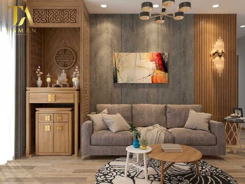 Địa Chỉ Mua Bàn Thờ Chung Cư Tại Vinhome Ocean Thiết kế bàn thờ chung cư tại Vinhome Ocean Park sang trọng và nhỏ gọn