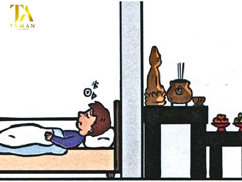 Thiết Kế Phòng Ngủ Trước Phòng Thờ Có Nên Hay Không? Giải đáp: phòng ngủ trước phòng thờ có nên hay không?