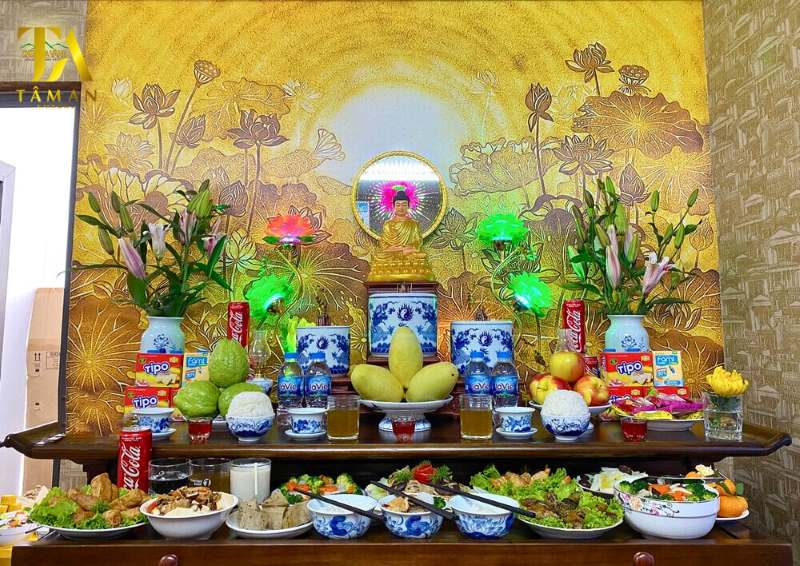 Gia chủ cần lưu ý khi cúng giao thừa tại bàn thờ Phật