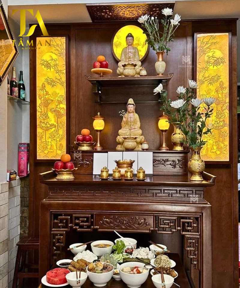 Những lưu ý khi đặt nước trên bàn thờ Phật gia chủ cần lưu ý