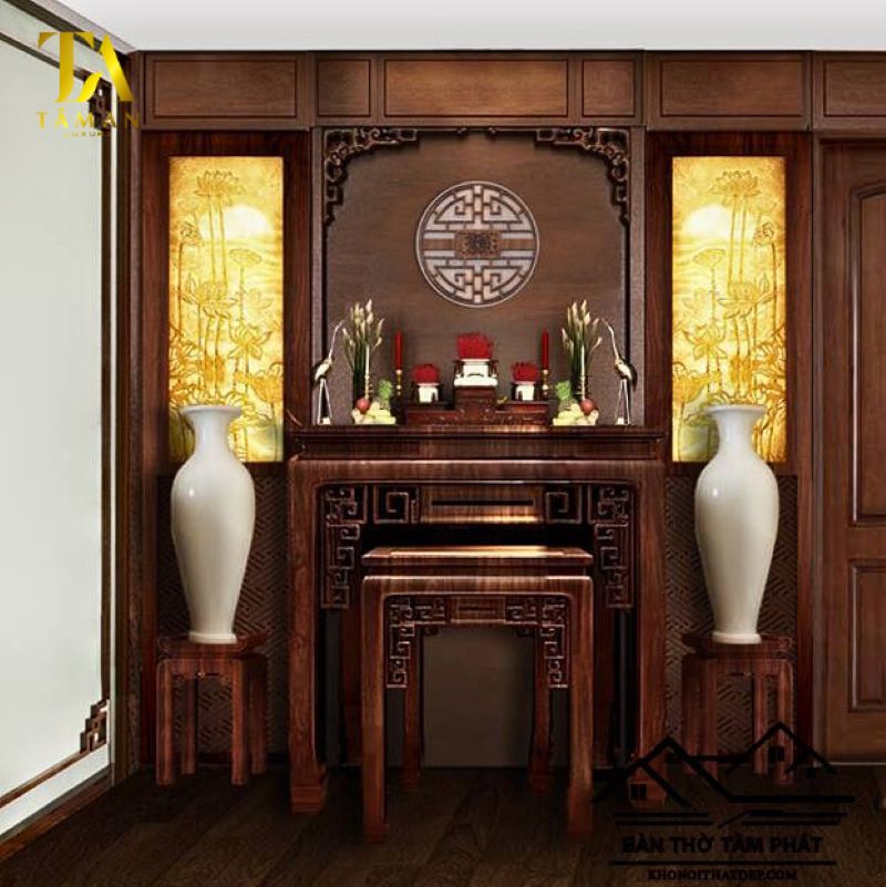 Thiết Kế Phòng Ngủ Trước Phòng Thờ Có Nên Hay Không? Không nên đặt phòng ngủ phía trước phòng thờ theo khoa học