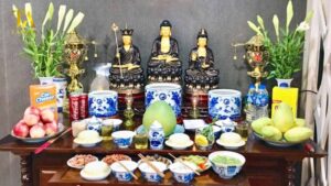 Văn khấn bàn thờ Phật ngày rằm tháng 7 chuẩn 2024