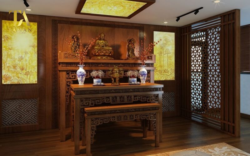 Bật Mí: Bàn Thờ Phật Để Bên Trái Hay Phải Bàn Thờ Gia Tiên Bàn thờ Phật để bên trái hay phải bàn thờ gia tiên là đúng phong thủy