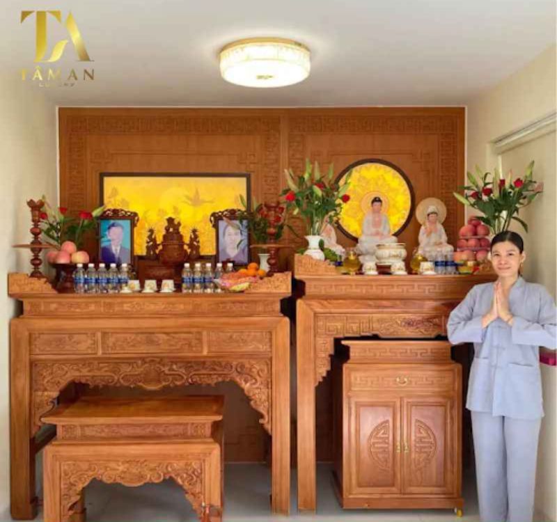 Bàn thờ Phật quan âm gồm những gì?