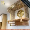 Mẫu bàn thờ treo tường chung cư giá rẻ TR09 phù hợp với các căn hộ chung cư