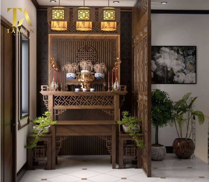 Chăm sóc cây để phòng thờ tươi tốt, lộc lá
