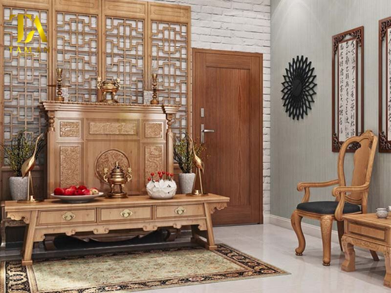 Điều bất lợi về phương diện khoa học khi phòng ngủ đặt sau phòng thờ