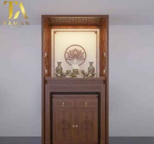 Kiểu dáng bàn thờ Phật đẹp, đơn giản, tiện lợi