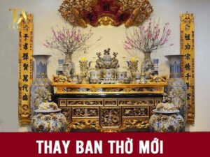 Lý do tại sao gia chủ cần thay bàn thờ mới?