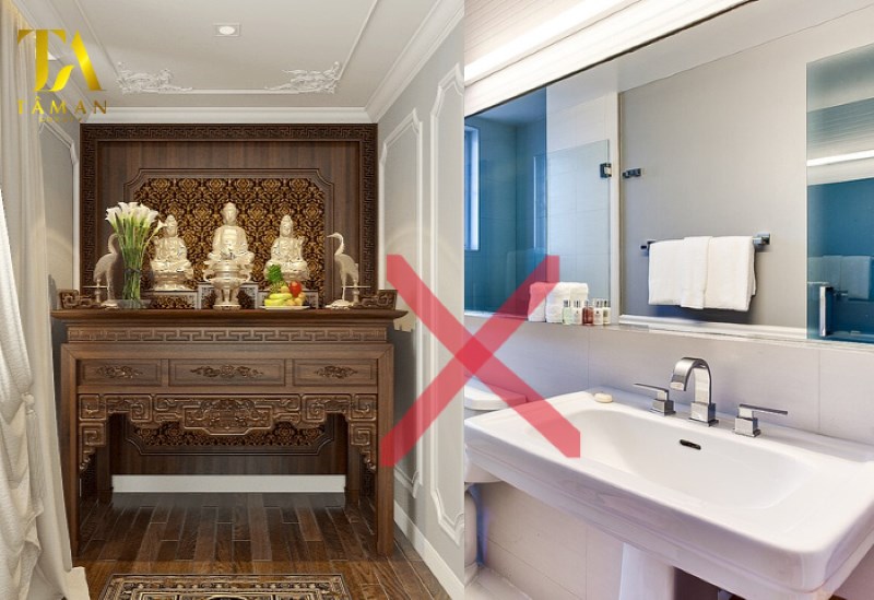 Phòng Thờ Cạnh Nhà Vệ Sinh Có Tốt Không? Giải Đáp Phong Thủy Phòng thờ cạnh nhà vệ sinh có tốt không? - giải đáp về phong thủy