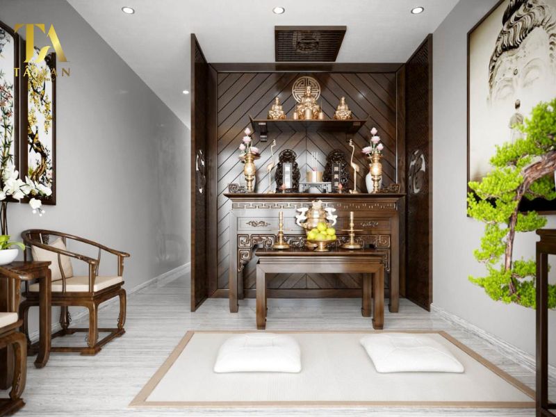 Tìm Hiểu Vị Trí Phòng Thờ Cát Trạch Cho Gia Chủ Việc bố trí phòng thờ tại chung cư có thể gặp khó khăn