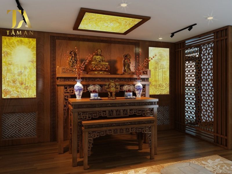 Quy Trình Lập Bàn Thờ Phật Tại Gia Chi Tiết Nhất Ý nghĩa của việc lập bàn thờ Phật tại gia là gì?