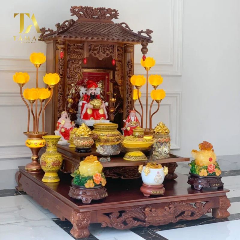 Bài Văn Khấn Chuyển Bàn Thờ Thần Tài Đầy Đủ Nhất Tổng hợp mẫu văn khấn di chuyển bàn thờ thần tài đầy đủ
