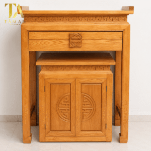 BÀN THỜ CHUNG CƯ GỖ MÍT - TA29 BÀN THỜ CHUNG CƯ GỖ MÍT GIÁ RẺ - TA29