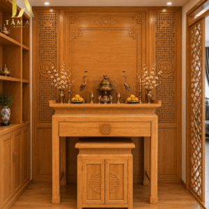 BÀN THỜ CHUNG CƯ GỖ MÍT - TA29