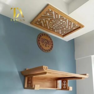 Bí Quyết Chọn Kích Thước Bàn Thờ Treo Tường Hợp Phong Thủy