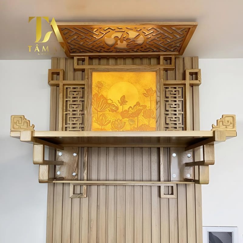 Hướng Dẫn Chọn Tranh Bàn Thờ Treo Tường Phù Hợp Với Không Gian Mẫu tranh bàn thờ treo bắt mắt nhất