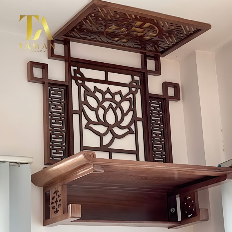 Ưu điểm của bàn thờ treo Tâm An Luxury