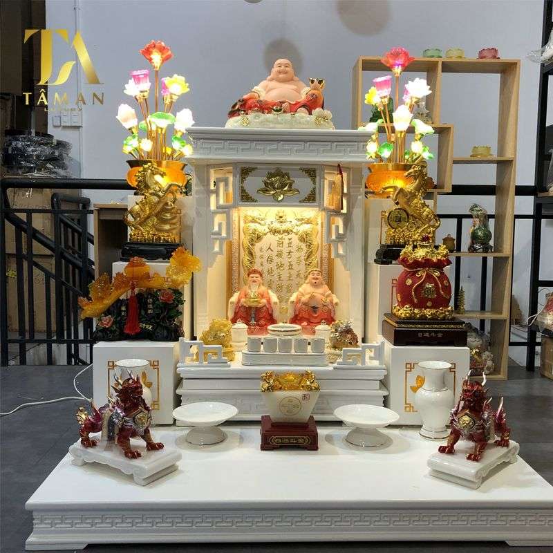 Văn Khấn Ban Thờ Thần Tài Mới Nhất - Lộc Khí Kéo Đến Ùn Ùn Lưu ý khi cúng ban Thần Tài hàng ngày để rước lộc vào nhà
