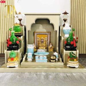 Vị Trí Đặt Bàn Thờ Thần Tài Ở Cửa Hàng Phong Thủy Tài Lộc Gõ Cửa