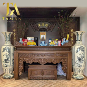 Bàn thờ chung cư tâm an hiện đại - TA112