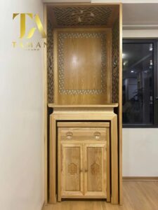 Hoàn Thiện Bàn Thờ Đứng Nhà Anh Dũng Tại CT1 IEC Tứ Hiệp, Thanh Trì