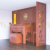 Vách Ngăn Phòng Thờ Gỗ Tự Nhiên Cao Cấp - VN134