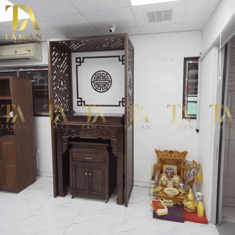 Phòng Thờ Chung Cư Hiện Đại Đẹp Gỗ Sồi - PT99 Phòng Thờ Chung Cư Hiện Đại Đẹp Gỗ Sồi - PT99