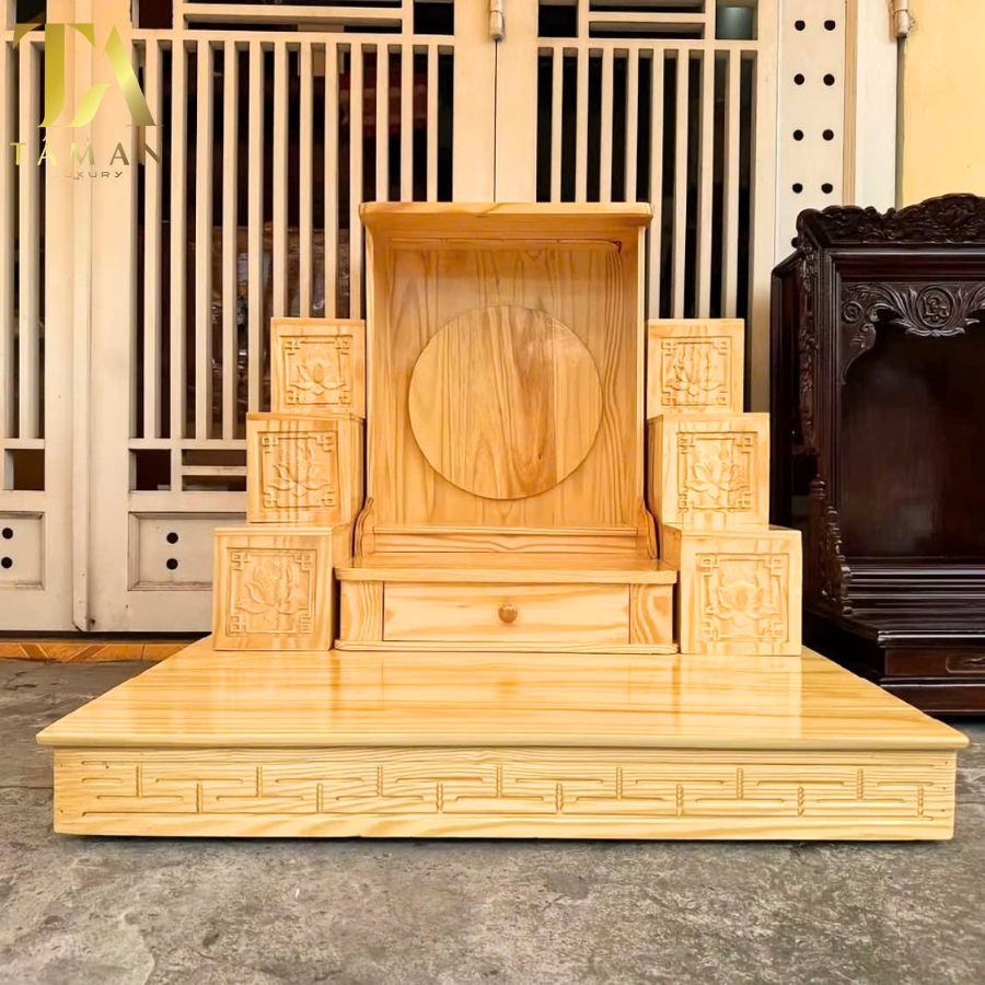 Bàn Thờ Thần Tài Liên Đài Các - BT19 34 1