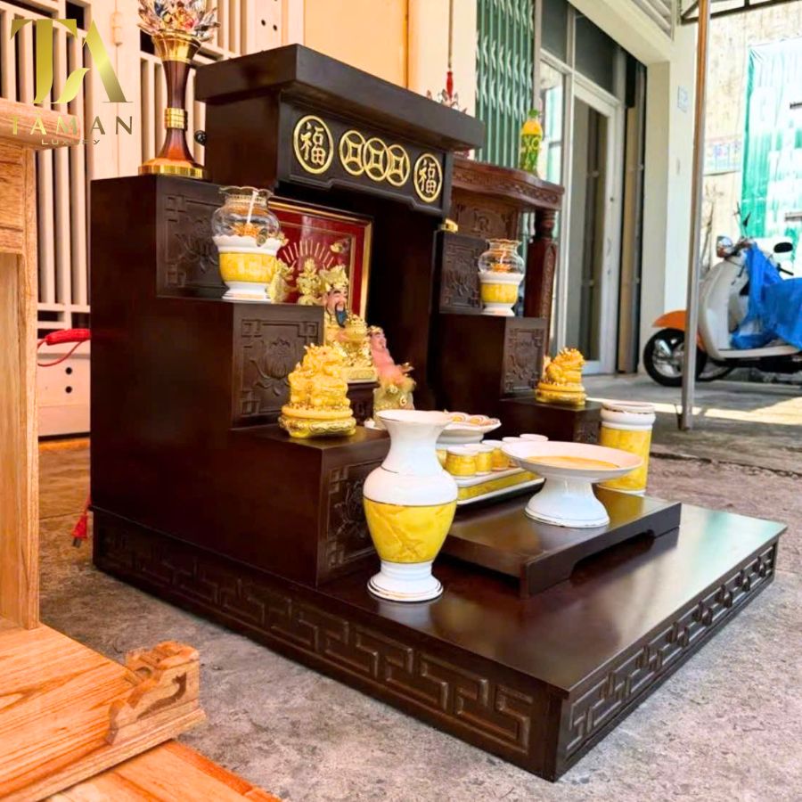 Bàn Thờ Thần Tài An Phúc BT13 Bàn thờ thần tài an phúc